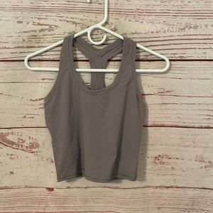 One cropped tank top